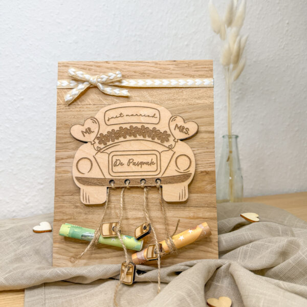 Aufsteller Hochzeitsauto "Just Married"