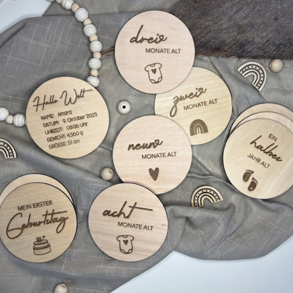 Meilensteine "Babys erstes Jahr"